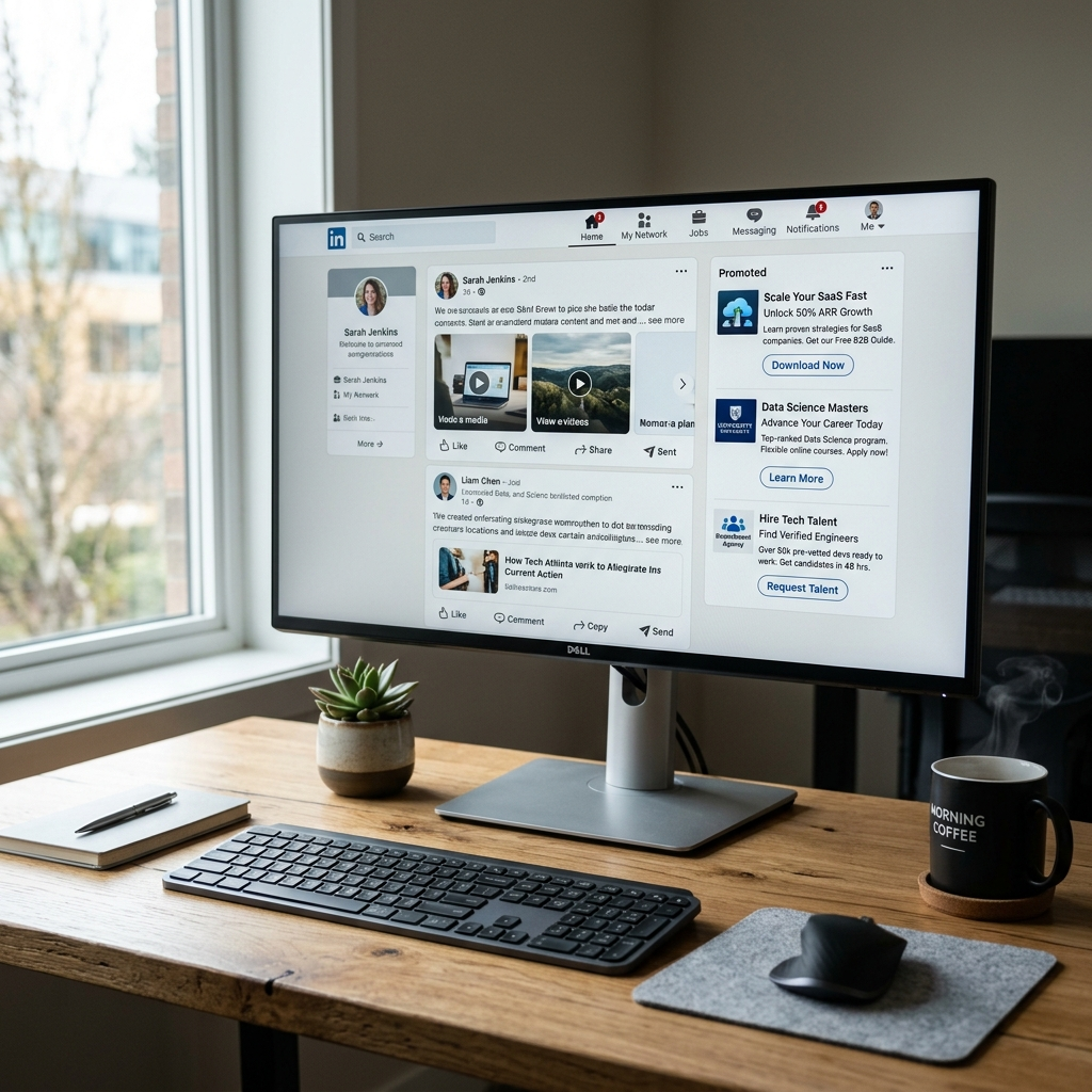 Text ads campaign visual